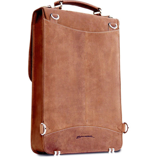 Load image into Gallery viewer, MacCase Premium Leather Briefcase Backpack
