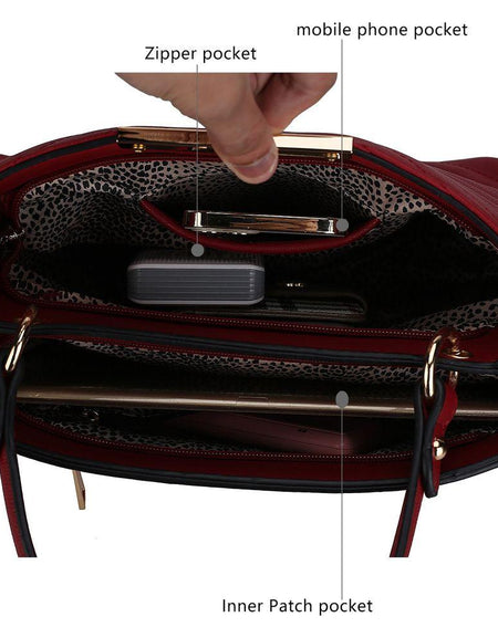 Dakota Satchel Bag - A Luxurious Companion for the Modern Woman