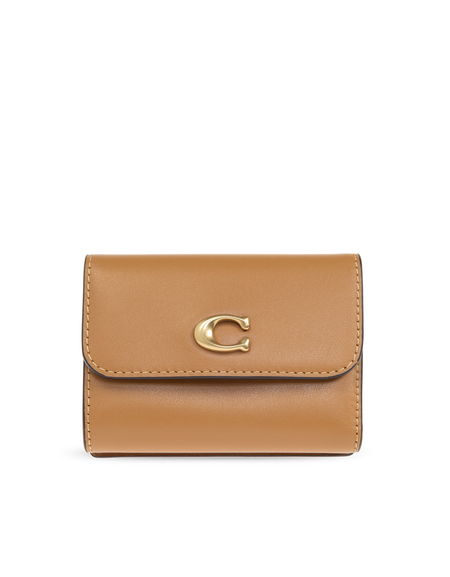 4372483 COACH elegant design with metal logo women's wallet