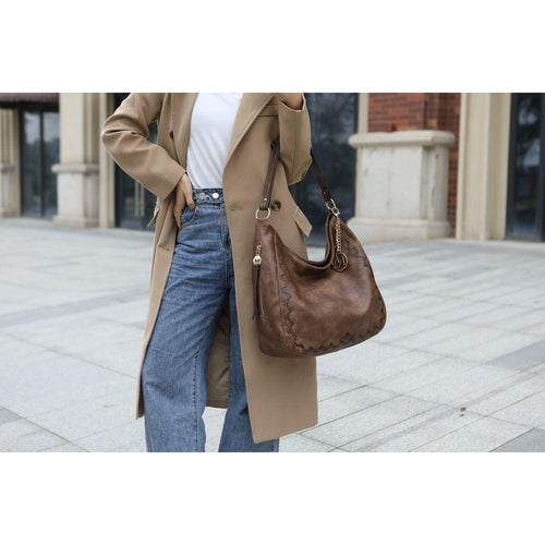 Load image into Gallery viewer, Lucille Shoulder Handbag - Exquisite Vegan Leather Elegance for Women
