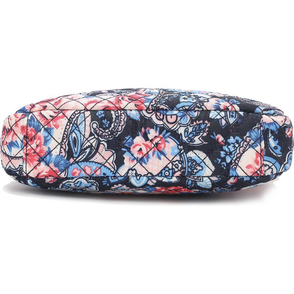 Lainey Quilted Cotton Botanical Pattern Women Crossbody