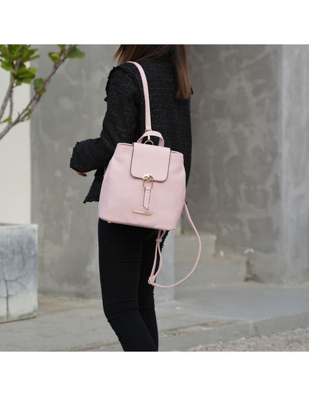 Ingrid Vegan Leather Women Convertible Backpack