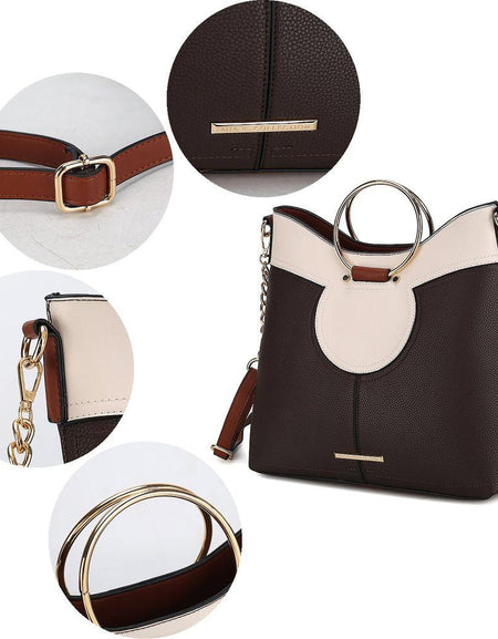 Kylie Top Handle Satchel - A Luxurious Handbag Experience