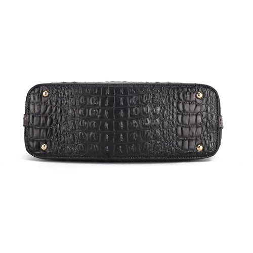 Load image into Gallery viewer, MKF Autumn Crocodile Skin Tote Handbag with Wallet: Elegance Redefined
