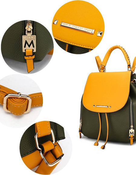MKF Collection Kimberly Backpack Vegan Leather Women by Mia K