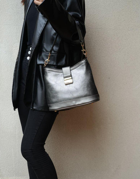 Pilar Vegan Leather Women Shoulder Bag - A Chic Elegance