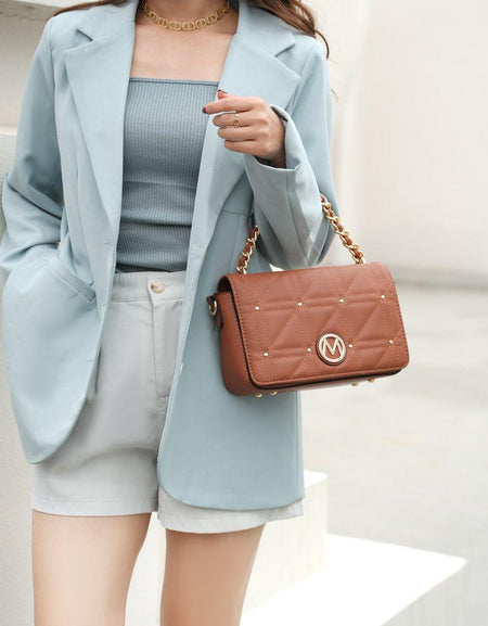 MKF Collection Arabella Vegan Leather Women Shoulder Bag