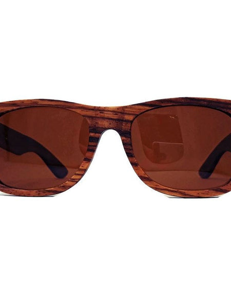 Zebrawood Full Frame Polarized Sunglasses