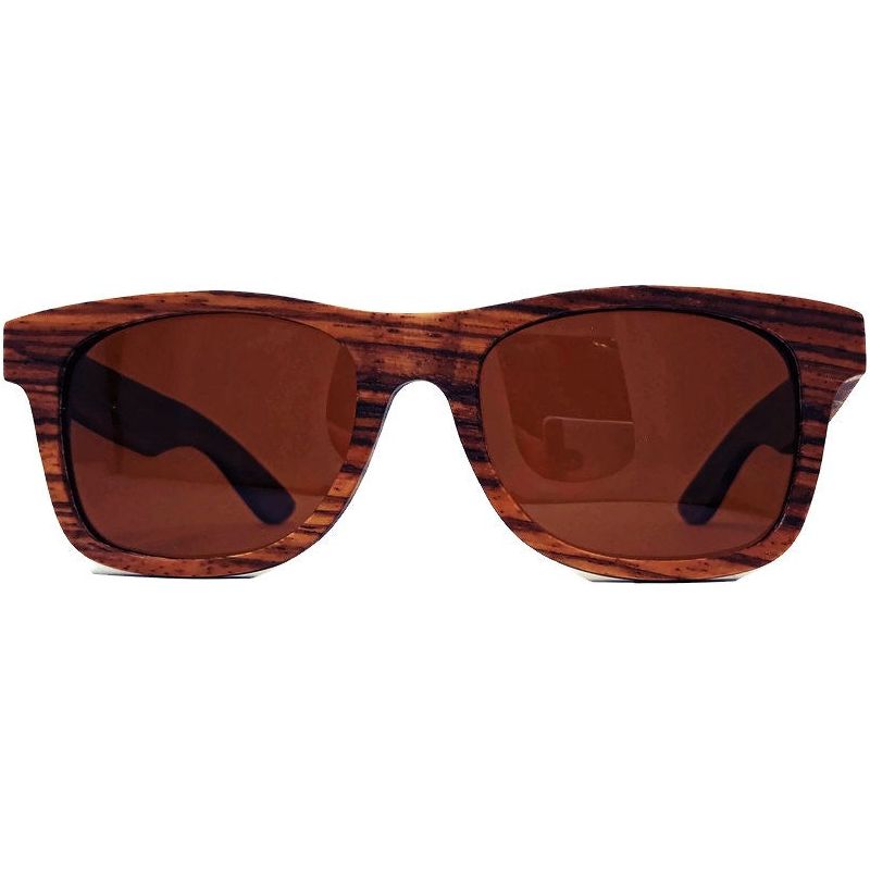 Zebrawood Full Frame Polarized Sunglasses