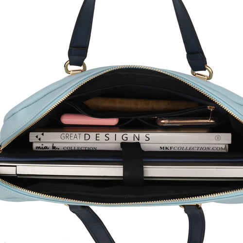 Load image into Gallery viewer, MKF Collection Rose Briefcase by Mia K
