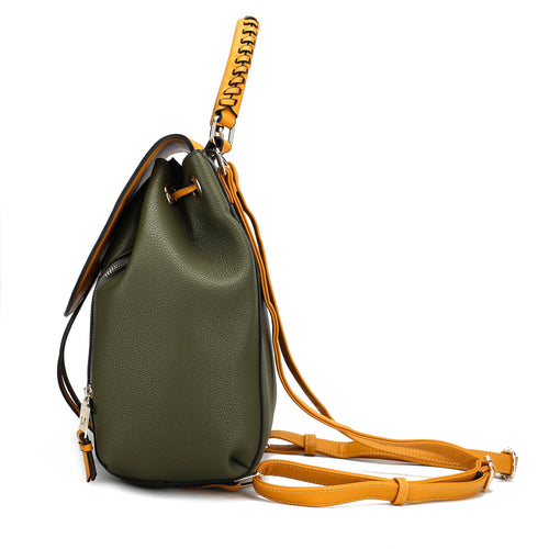 Load image into Gallery viewer, MKF Collection Kimberly Backpack Vegan Leather Women by Mia K
