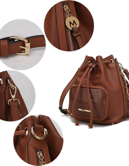 Azalea Bucket Bag - A Touch of Luxury