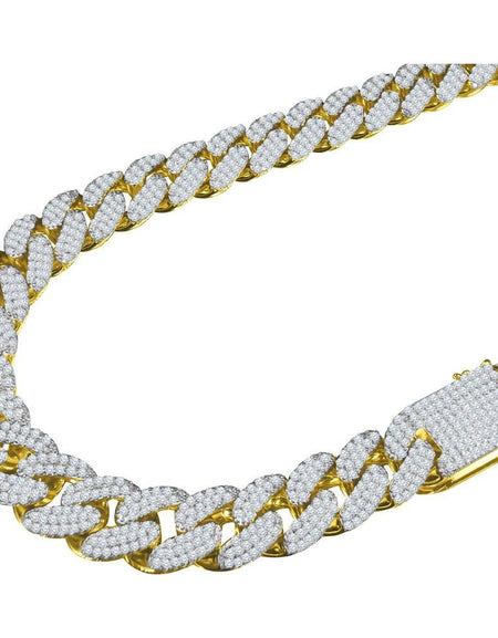 STALLION Gold 18MM CZ Cuban Chain: The Epitome of Luxury