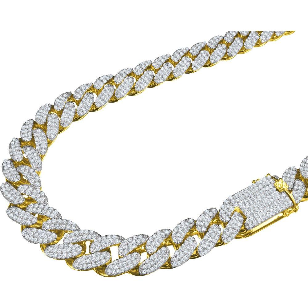 STALLION Gold 18MM CZ Cuban Chain | 961552