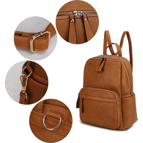 Load image into Gallery viewer, Yolane Backpack Convertible Crossbody Bag
