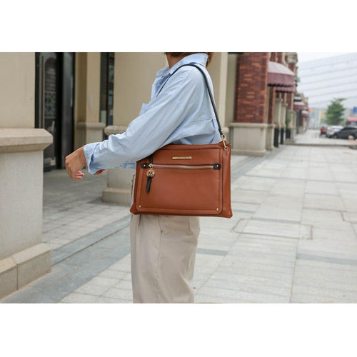 Load image into Gallery viewer, Mia K. Aliyah Crossbody - Exquisite Vegan Leather Handbag
