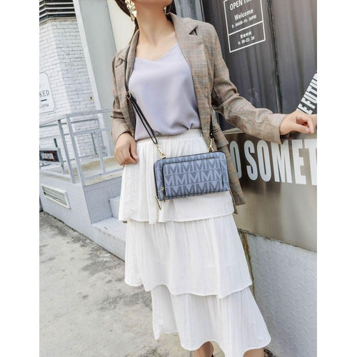 Load image into Gallery viewer, Dilma Wallet Smartphone convertible Crossbody Handbag
