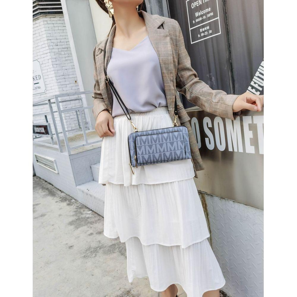 Dilma Wallet Smartphone convertible Crossbody Handbag