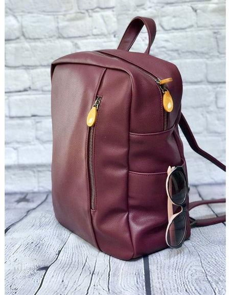 Lenox Vegan Leather Backpack