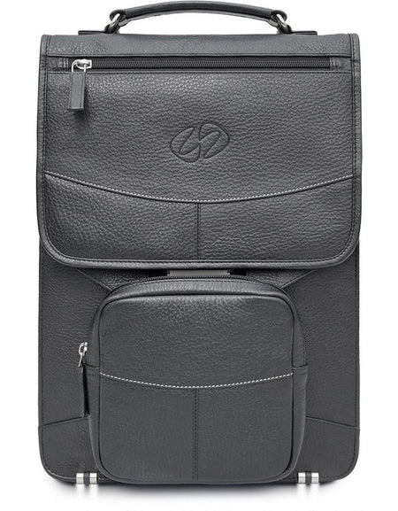 MacCase Premium Leather Briefcase Backpack