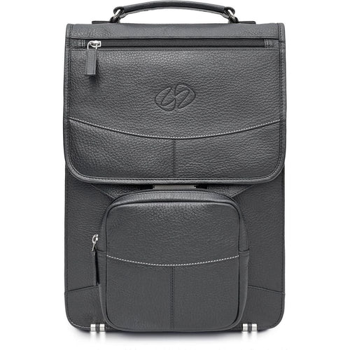 Load image into Gallery viewer, MacCase Premium Leather Briefcase Backpack
