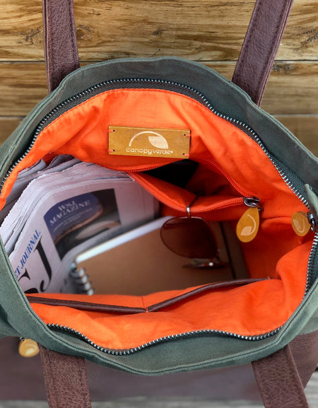 Greenpoint Vegan Backpack Tote