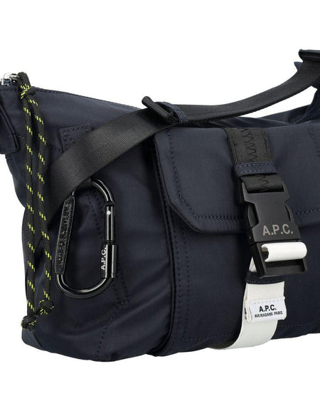 A.P.C. Classic Work Travel Adjustable Strap Shoulder Bag