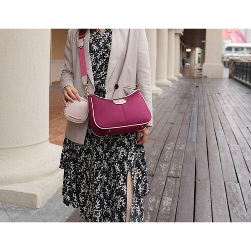 Load image into Gallery viewer, Freya 2-Pc Crossbody Bag: The Epitome of Style and Functionality
