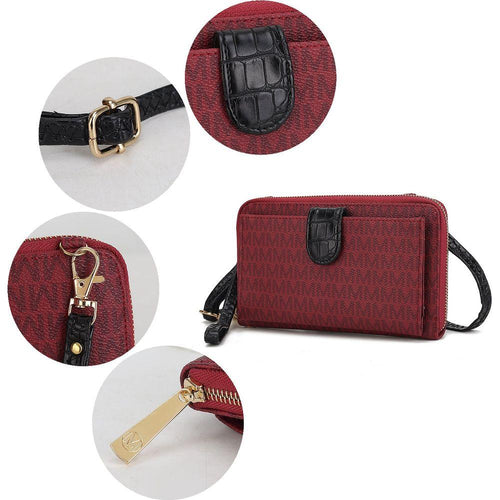 Load image into Gallery viewer, Olga Smartphone and Wallet Convertible Crossbody Bag
