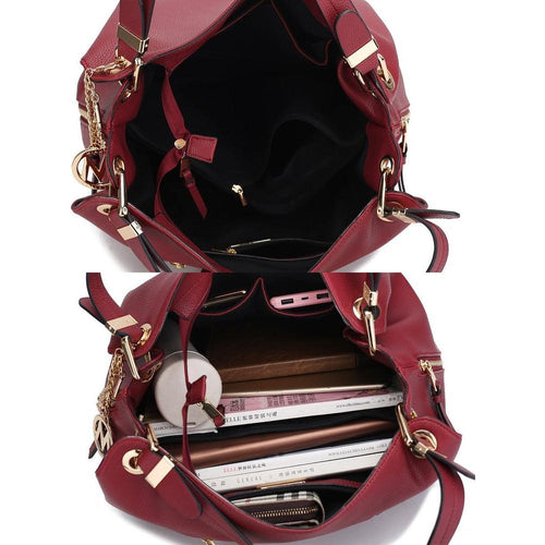 Load image into Gallery viewer, Fabienne Hobo Bag with Wallet
