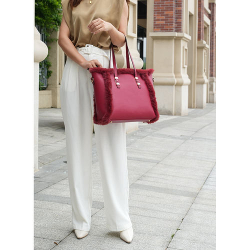 Load image into Gallery viewer, MKF Collection Liza Tote Handbag - A Luxurious Vegan Leather Masterpiece
