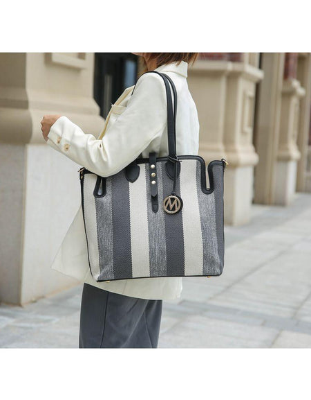 Mia K. Juliana Oversize Tote & Wristlet