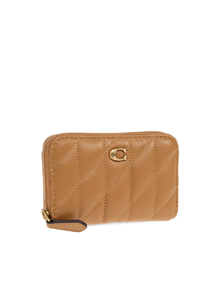 4393962 COACH geometric diamond pattern office travel wallet