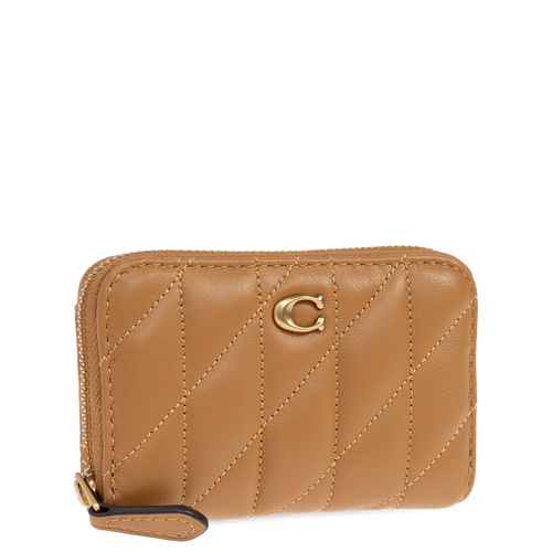 Load image into Gallery viewer, 4393962 COACH geometric diamond pattern office travel wallet
