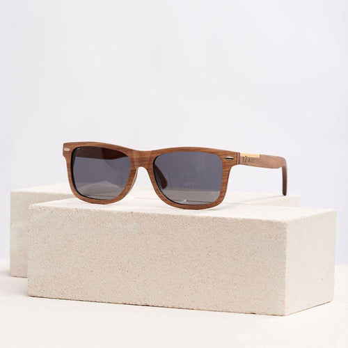 Load image into Gallery viewer, Fibonacci Wooden Sunglasses (Incl. cork casing)
