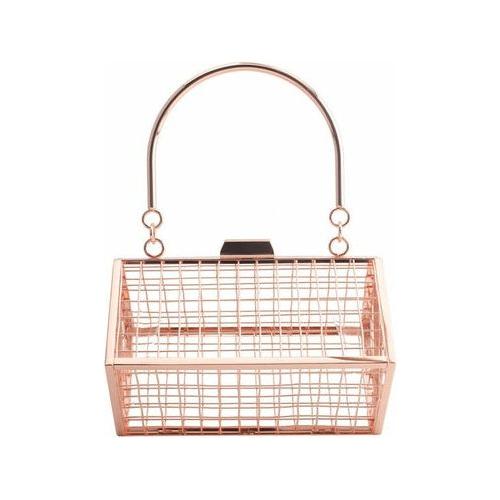 Fashion Metal Hollow Iron Mesh Handbag - A Statement of Elegance