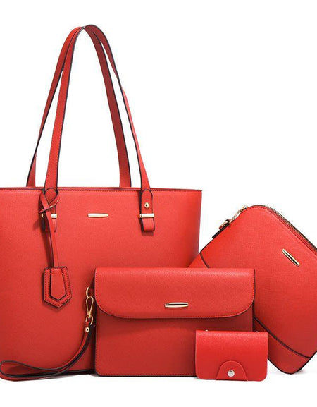 Luxury Four-Piece Handbag Set by [Brand Name]