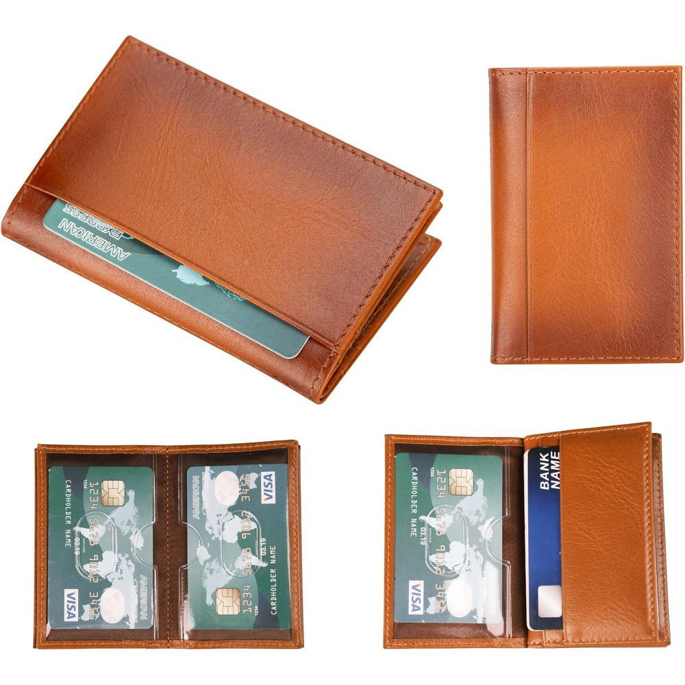 Denver Luxury Full-Grain Leather Cardholder for Men-0