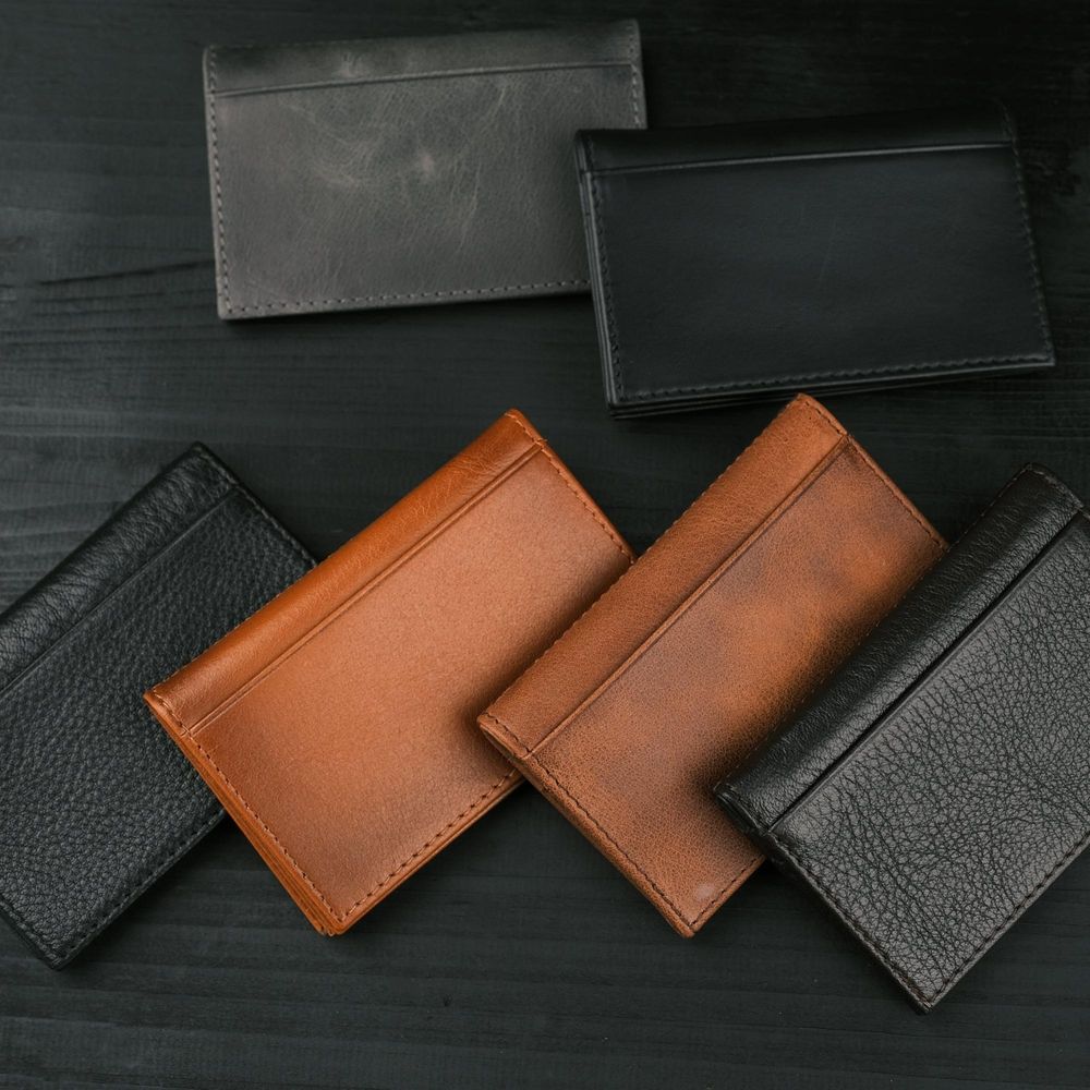 Denver Luxury Full-Grain Leather Cardholder for Men-6