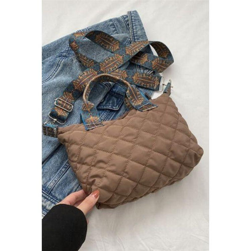 Load image into Gallery viewer, Designer Handbags Bubble Textured Printed Strap Handbag
