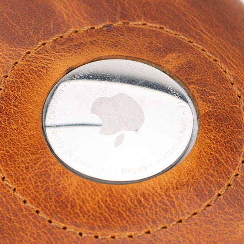 Load image into Gallery viewer, Douglas Leather Pop-Up Cardholder with Compatible Apple AirTag-22
