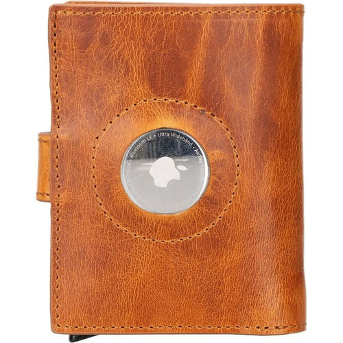 Load image into Gallery viewer, Douglas Leather Pop-Up Cardholder with Compatible Apple AirTag-19
