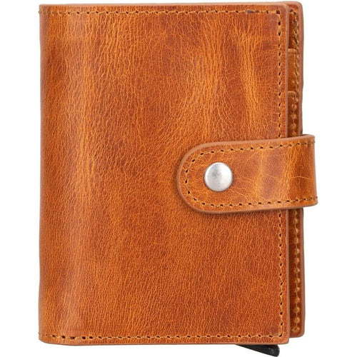 Load image into Gallery viewer, Douglas Leather Pop-Up Cardholder with Compatible Apple AirTag-20
