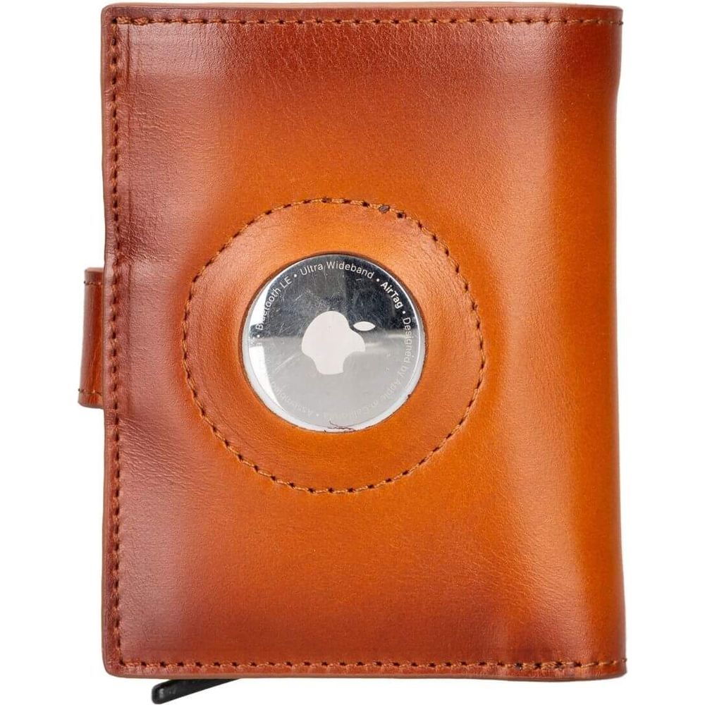 Douglas Leather Pop-Up Cardholder with Compatible Apple AirTag-1