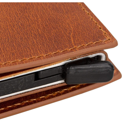 Load image into Gallery viewer, Douglas Leather Pop-Up Cardholder with Compatible Apple AirTag-23
