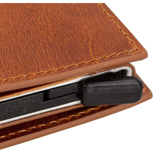 Load image into Gallery viewer, Douglas Leather Pop-Up Cardholder with Compatible Apple AirTag-23
