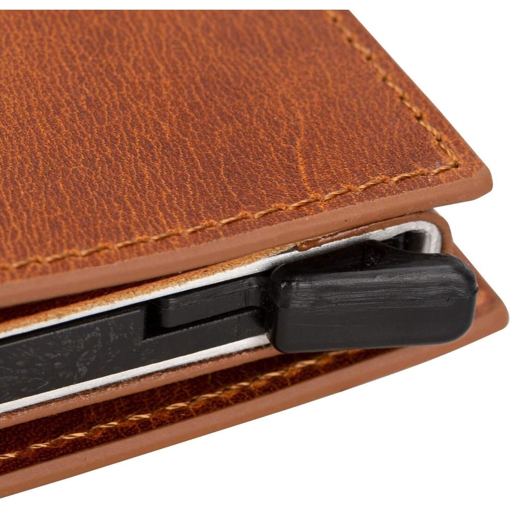 Douglas Leather Pop-Up Cardholder with Compatible Apple AirTag-23