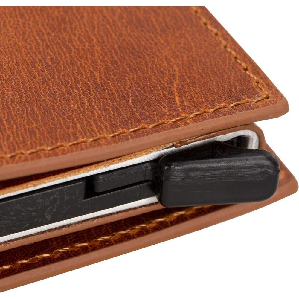 Douglas Leather Pop-Up Cardholder with Compatible Apple AirTag-23