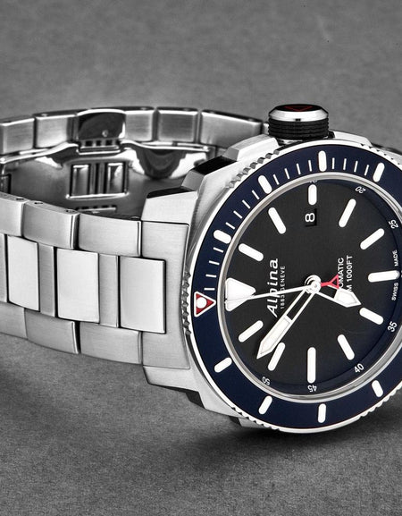 Alpina Men's AL-525LBN4V6B Seastrong Diver Automatic Watch