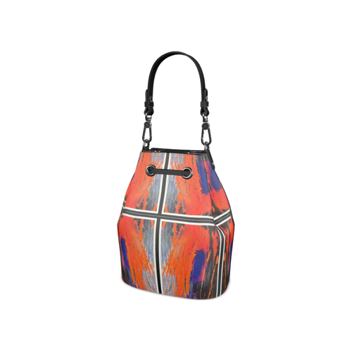 Load image into Gallery viewer, Nappa Leather Art Aaliyah Bag | featuring Art Remix on one side
